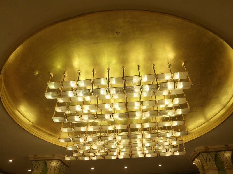Dome Light of Five Star Hotel Lobby Stock Photo Image of lights