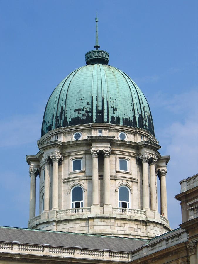 Dome of The Royal Palace - Budapest, Hungary