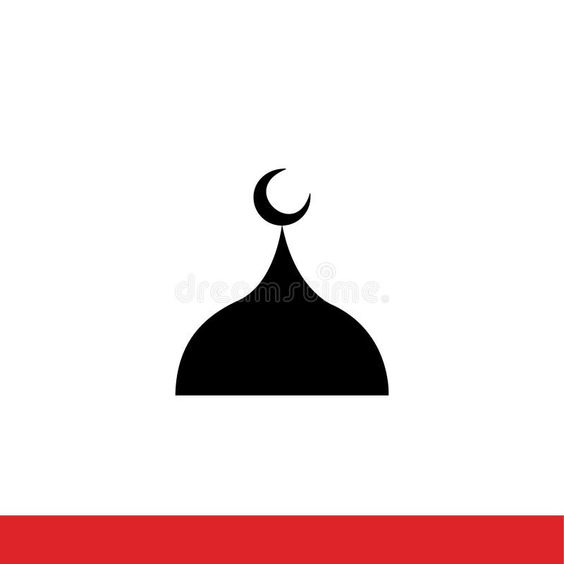 Dome Tower Mosque Icons Vector Stock Vector - Illustration of calendar