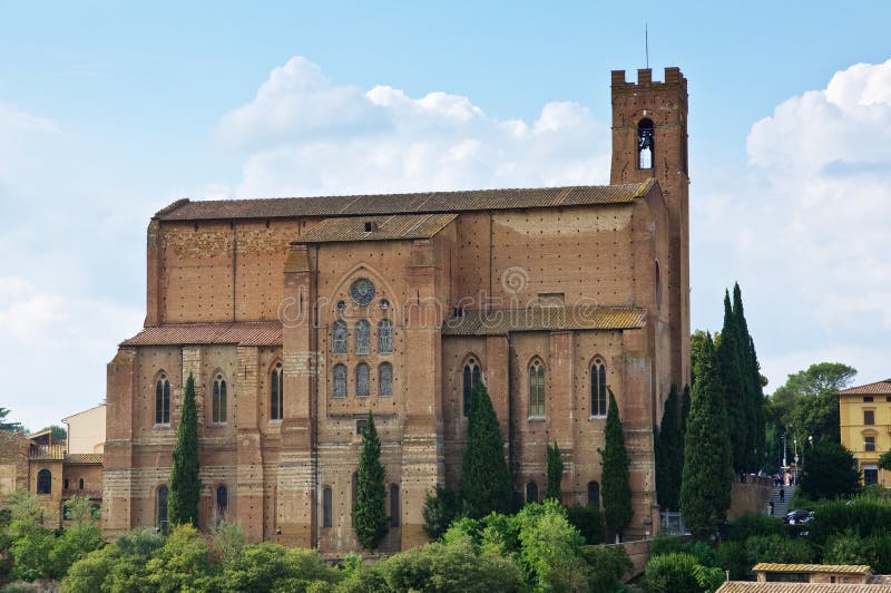 Church of San Domenico Siena, Italy. Church of San Domenico Siena, Italy