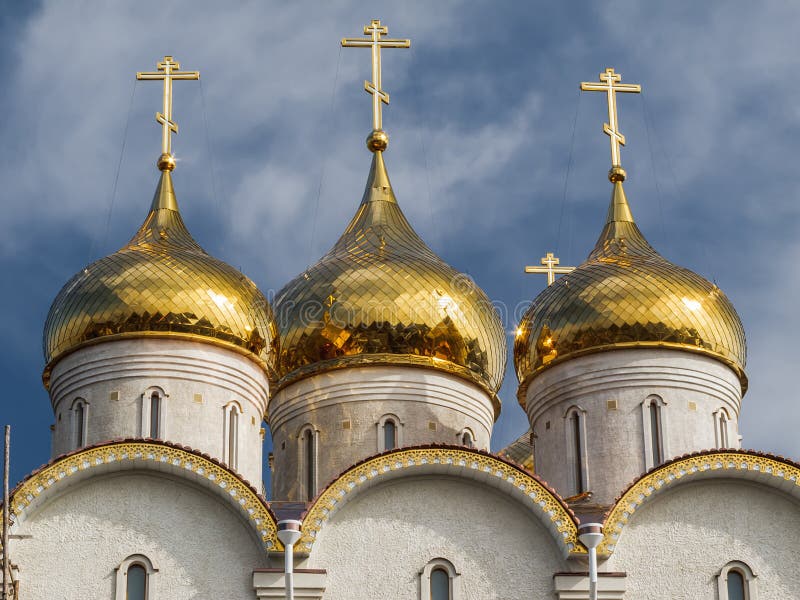 Domes of the Orthodox Church.