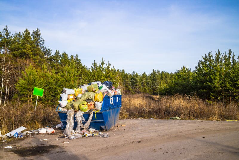 Domestic waste stock photo. Image of trash, domestic 46809432