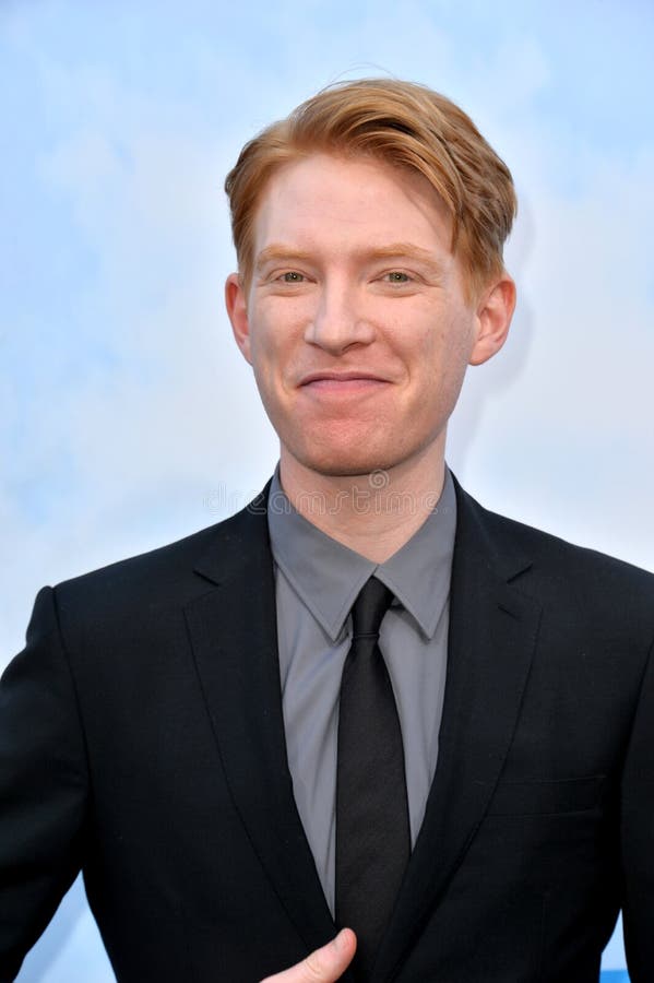 Domhnall Gleeson fotografia stock