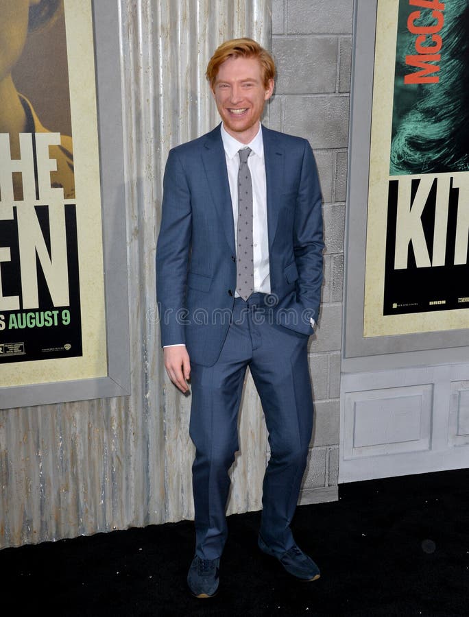 Domhnall Gleeson zdjęcia royalty free