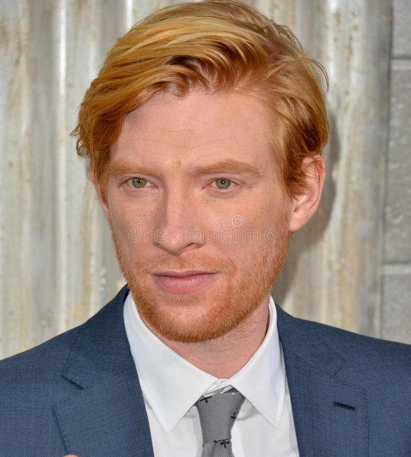 Domhnall Gleeson fotografia stock
