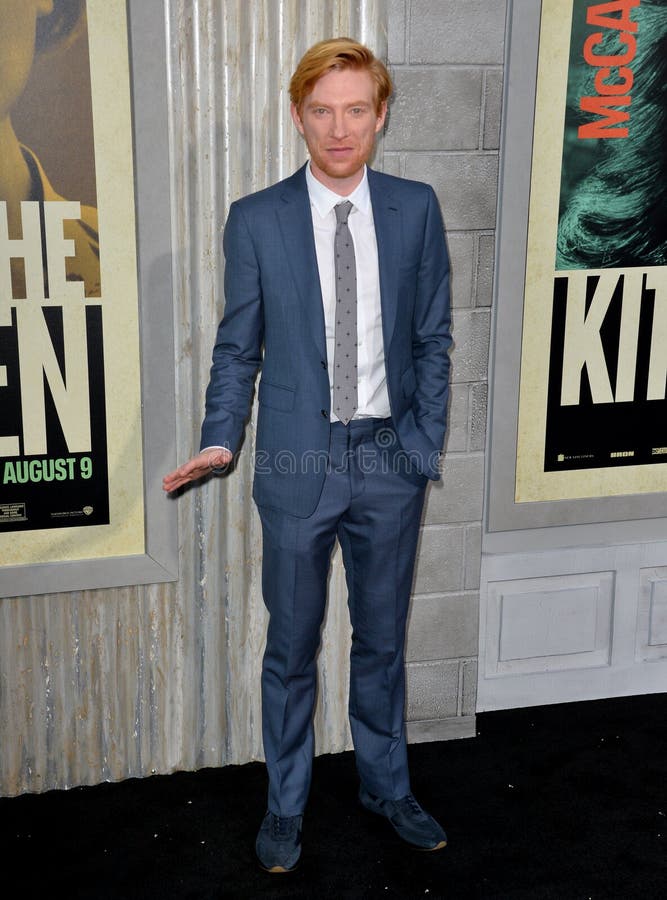 Domhnall Gleeson zdjęcie stock