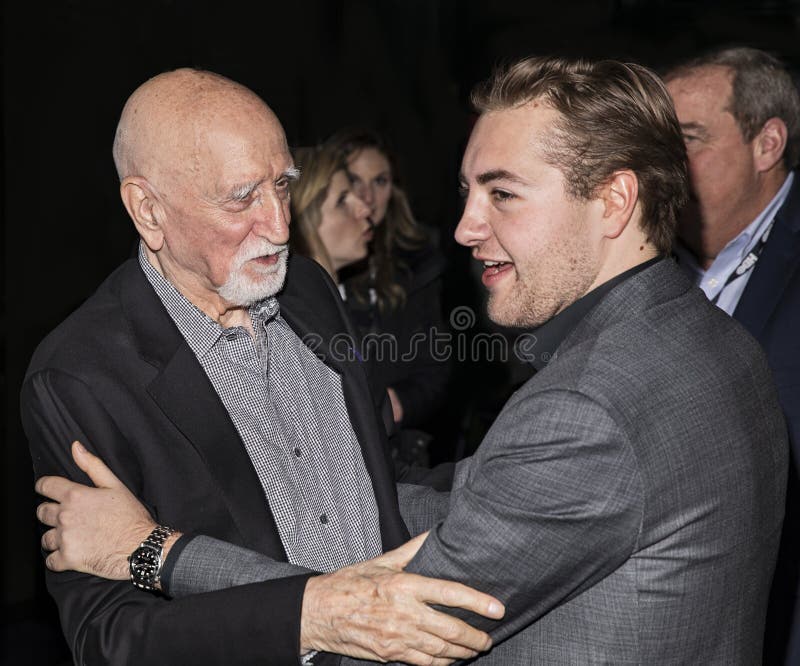 Dominic Chianese u. Michael Gandolfini am Sopran-20. Jahrestag Réunion stockfoto Dominic Chianese u. Michael Gandolfini am Sopran-20. Jahrestag Réunion stockfoto