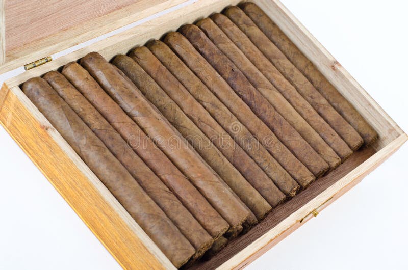 Dominican cigars in original box. Dominican cigars in original box