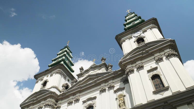 Dominikanische Kirche, Kathedrale der Unbefleckter Empf?ngnis der heiligen Mutter des Gottes in Ternopil, Ukraine 19-07-2018