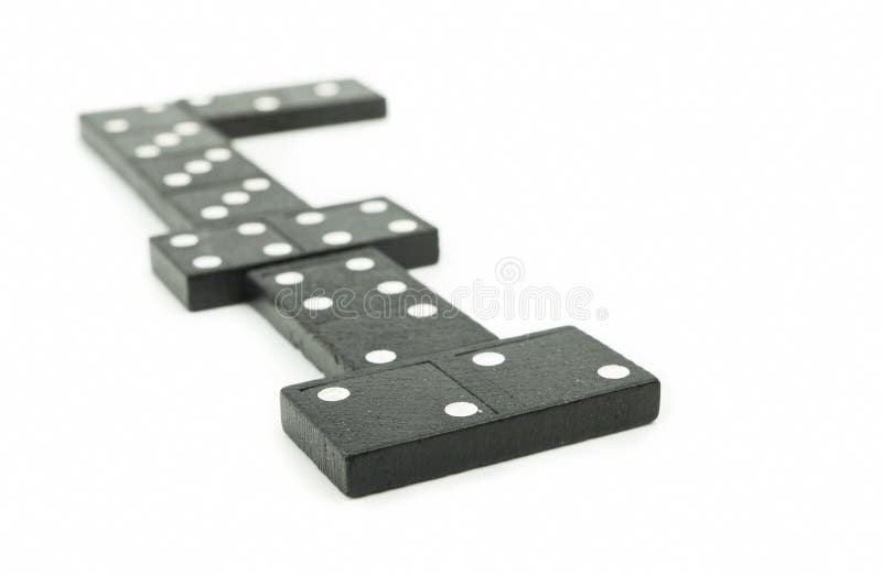 Domino isolated on white background