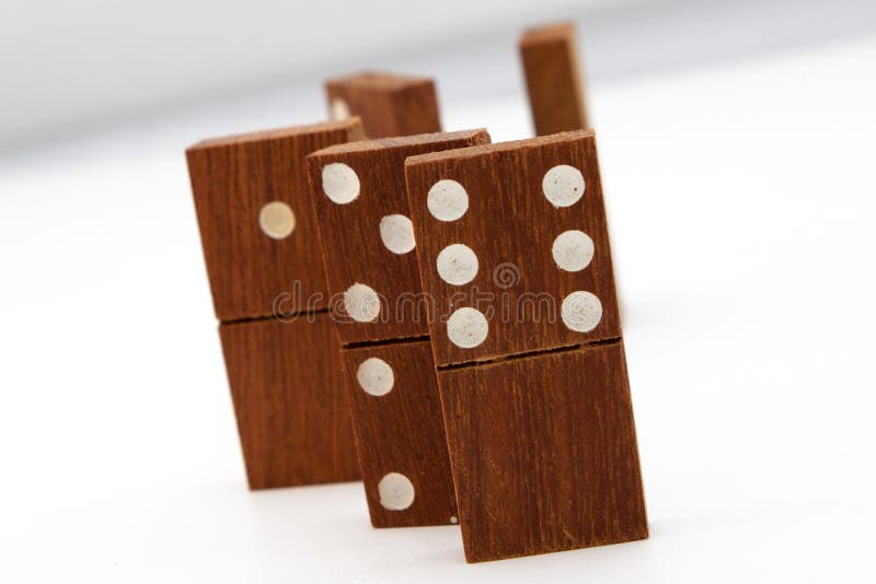 Domino Tiles royalty free stock photos