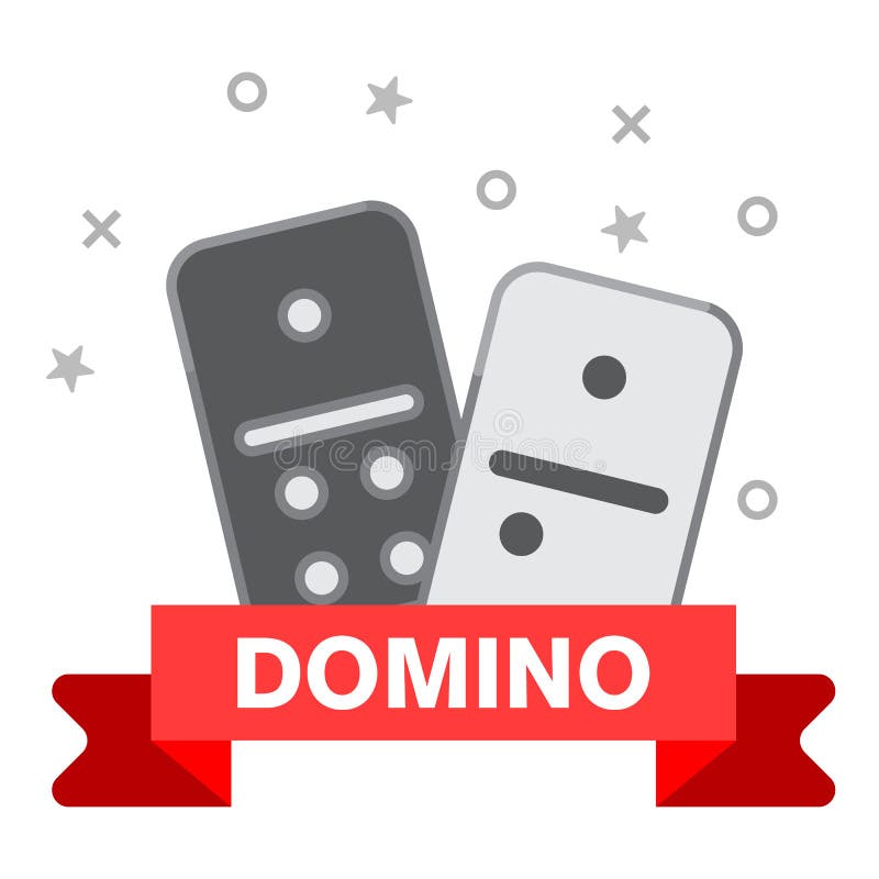Dominolinie Ikone Umreißen Sie Illustration der Dominovektorikone für Netz lokalisiert auf weißem Hintergrund vektor abbildung Dominolinie Ikone Umreißen Sie Illustration der Dominovektorikone für Netz lokalisiert auf weißem Hintergrund vektor abbildung