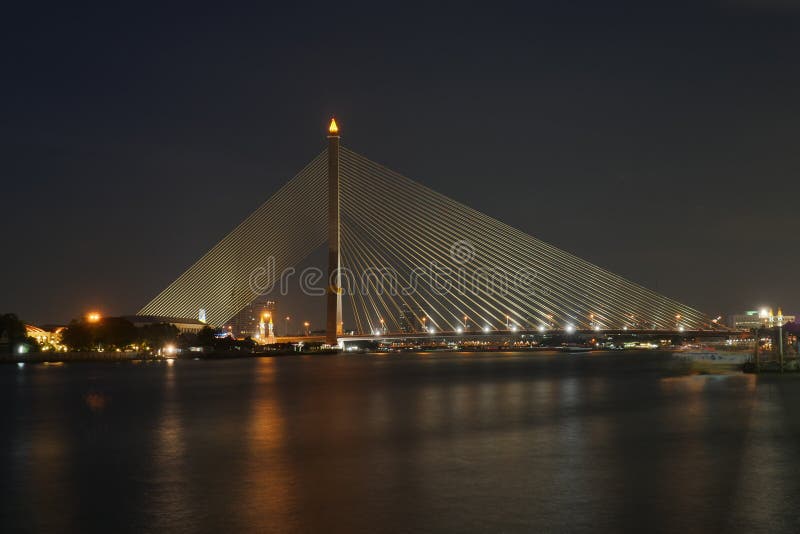 Dominować Chao Phraya rzekę fotografia stock Dominować Chao Phraya rzekę fotografia stock