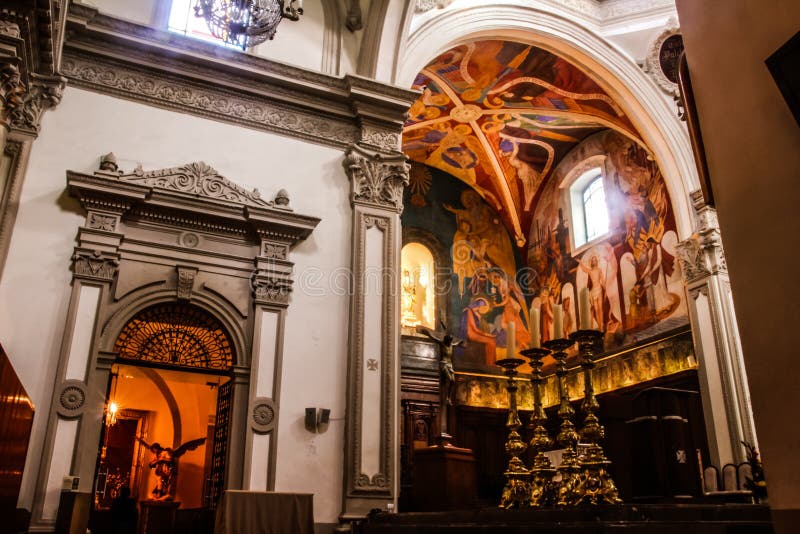 Domkyrka för Monterrey stadskatolik arkivbilder Domkyrka för Monterrey stadskatolik arkivbilder