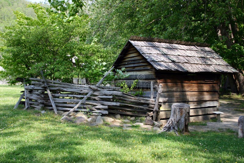 This colonial spring house can be found in Great Smoky Mountains National Park, North Carolina. A spring house was the colonial 'refrigerator'. This colonial spring house can be found in Great Smoky Mountains National Park, North Carolina. A spring house was the colonial 'refrigerator'.