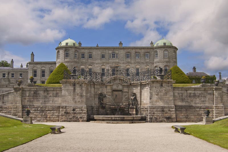 Powerscourt house and gardens in Enniskerry, co. Wicklow. Powerscourt house and gardens in Enniskerry, co. Wicklow