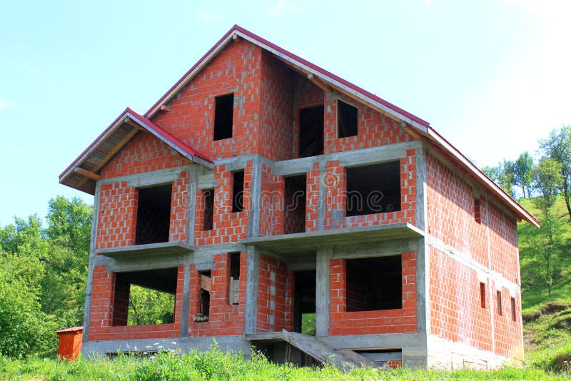 Domowy w budowie zdjęcia stock Domowy w budowie zdjęcia stock