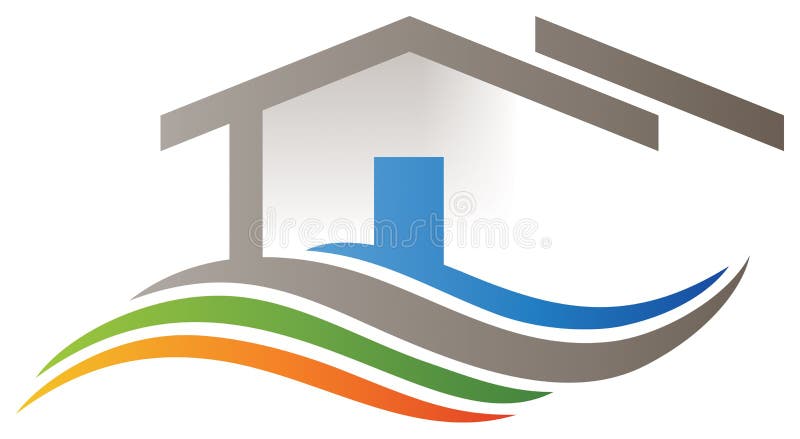 Domu domowy logo ilustracja wektor Domu domowy logo ilustracja wektor