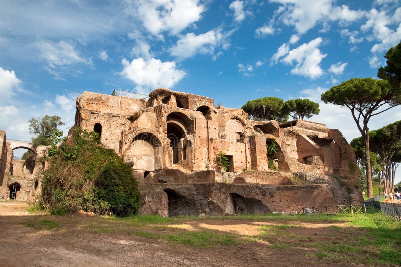 Domus Severiana at Monte Palatino Roma