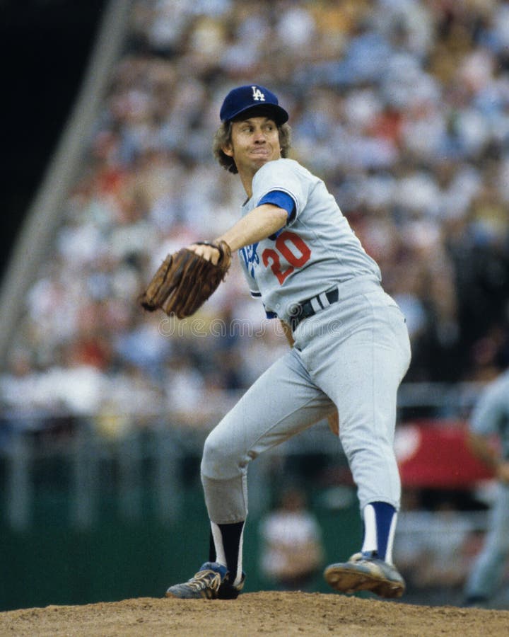 Don sutton los angeles dodgers editorial photo image of pitcher