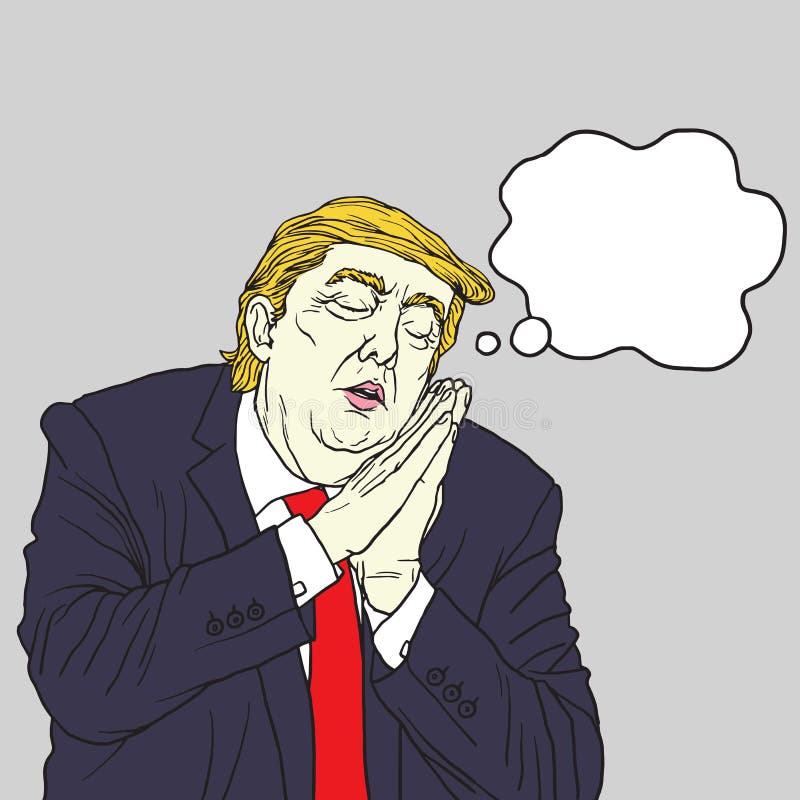 Donald Trump Caricature Stock Illustrations 658 Donald Trump