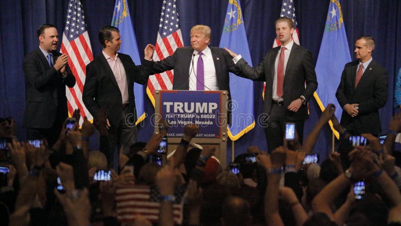 Donald Trump victory speech following big win in Nevada caucus, Las Vegas, NV