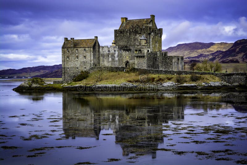 Donan eilean zamek obraz stock