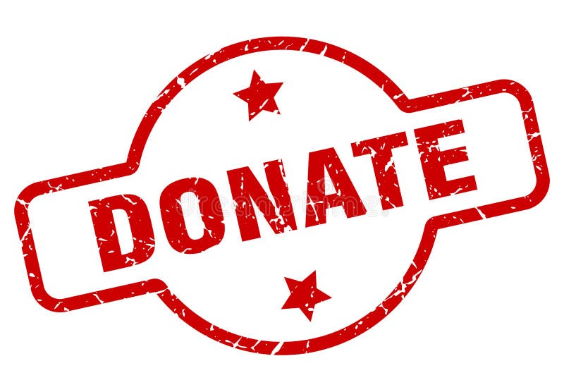 Donate stamp stock vector. Illustration of badge, insignia 148306673