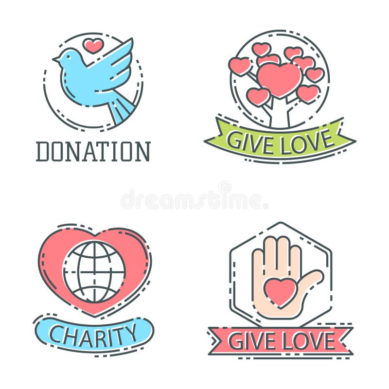 Please donate Royalty Free Vector Image - VectorStock