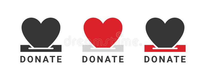 Please Donate rubber stamp stock vector. Illustration of present - 87262457