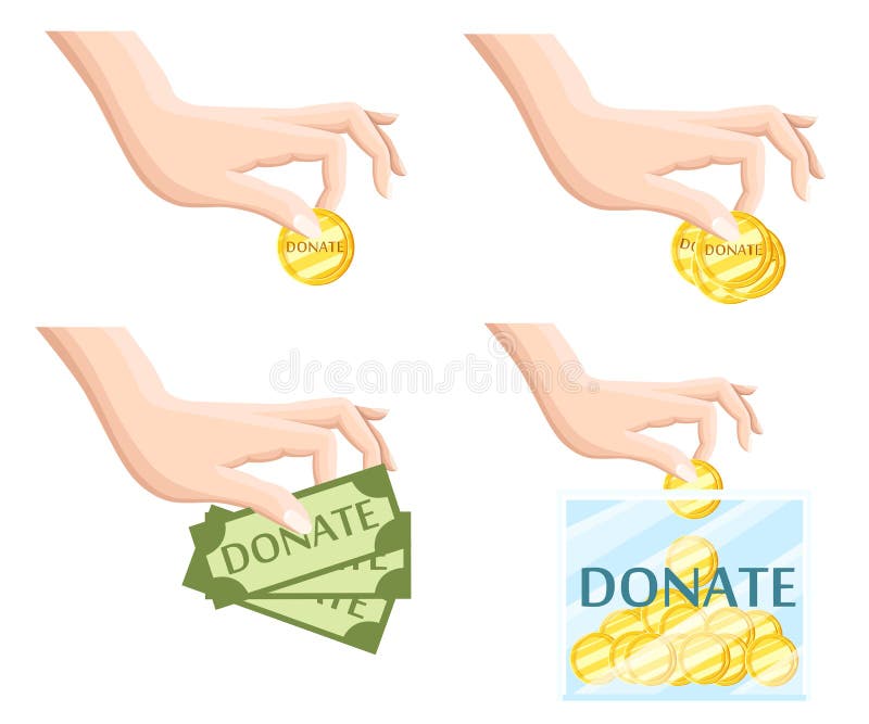 Done los iconos planos de la organización de la caridad de los símbolos de la ayuda fijados del ejemplo aislado extracto de la co ilustración del vector Done los iconos planos de la organización de la caridad de los símbolos de la ayuda fijados del ejemplo aislado extracto de la co ilustración del vector
