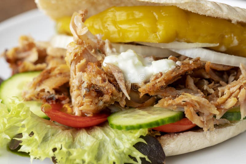 Doner stock photo. Image of doner, spice, lamb, shawarma 191712656