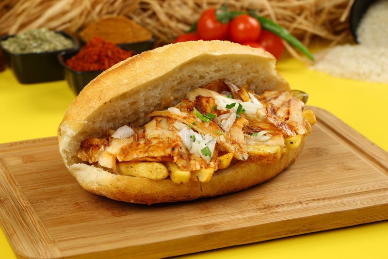 Doner kebap zdjęcia stock Doner kebap zdjęcia stock