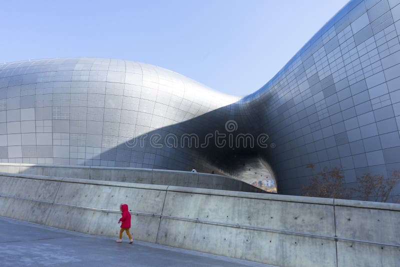 Dongdaemun Design Plaza Ddp In Seoul South Korea Editorial Image