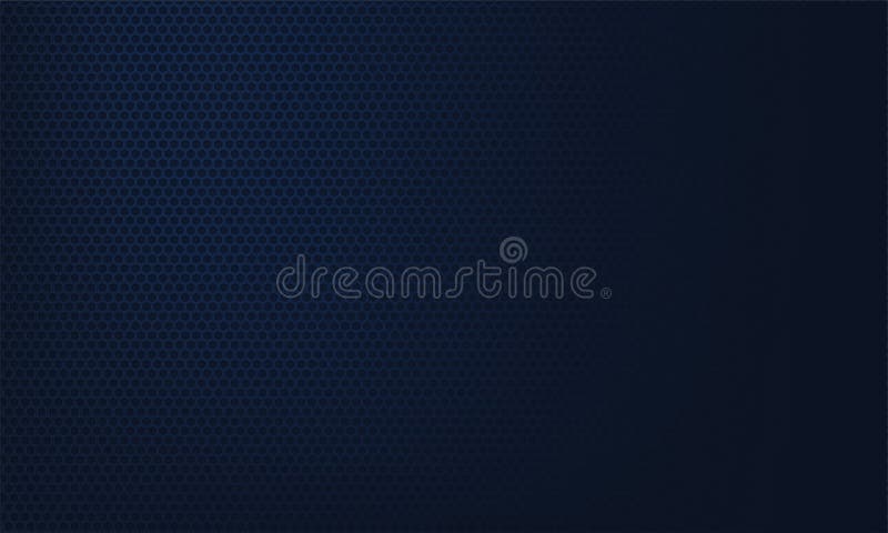Donkerblauwe koolstofachtergrond met zeshoeken stock illustratie Donkerblauwe koolstofachtergrond met zeshoeken stock illustratie