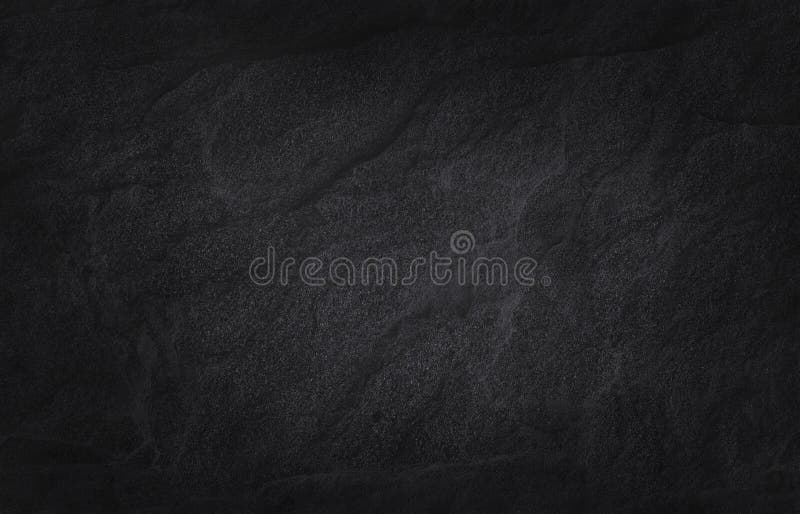 Donkere grijze zwarte leitextuur in natuurlijk patroon Zwarte steenmuur