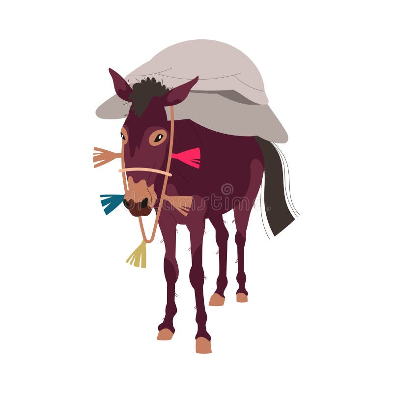 Donkey Load Stock Illustrations – 74 Donkey Load Stock Illustrations,  Vectors & Clipart - Dreamstime