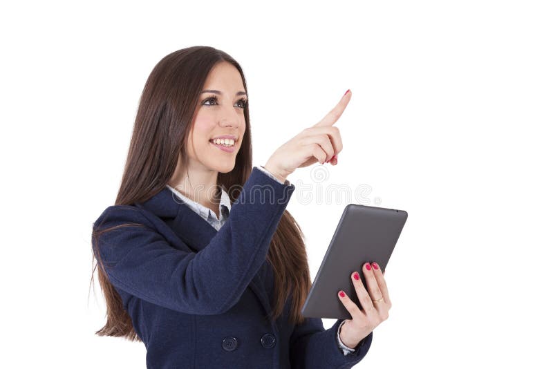 Donna d'affari immagini stock