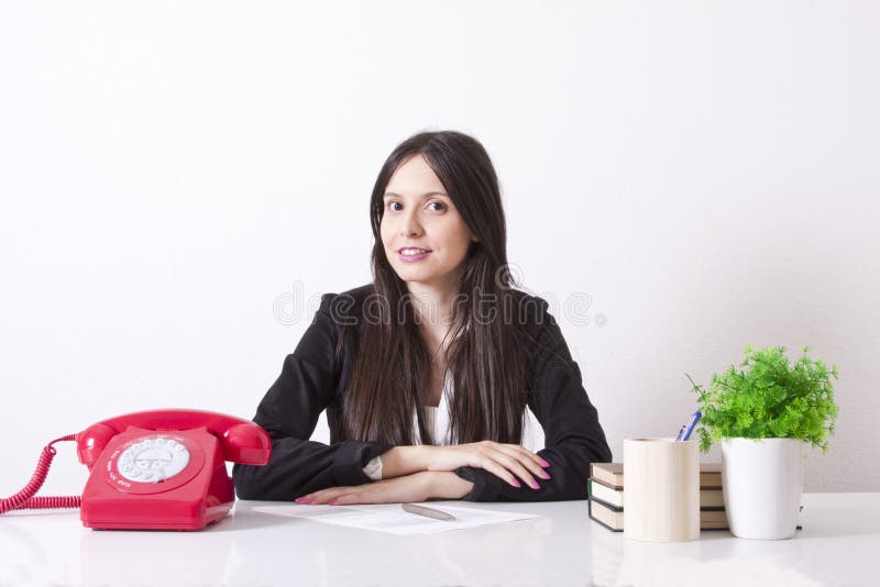 Imprenditrice fotografia stock