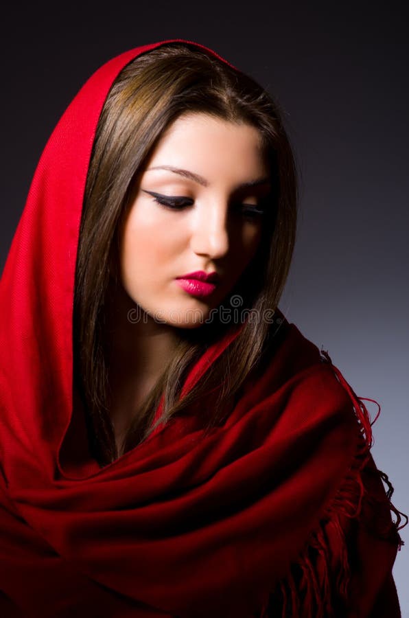 Donna musulmana con il foulard