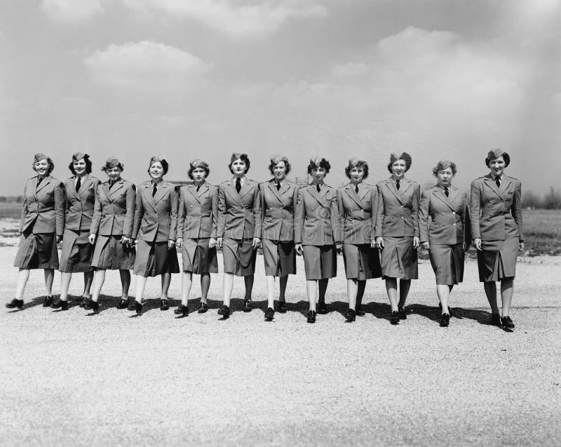 Women serving their country (All persons depicted are no longer living and no estate exists. Supplier grants that there will be no model release issues.). Women serving their country (All persons depicted are no longer living and no estate exists. Supplier grants that there will be no model release issues.)