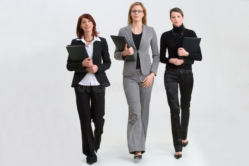 Donne sul lavoro immagine stock
