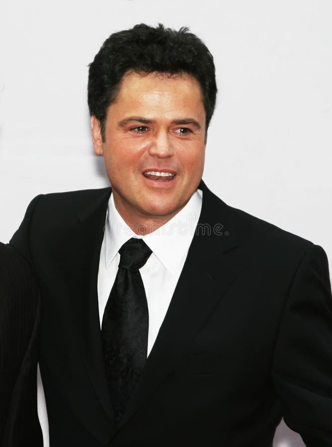 Donny Osmond editorial stock photo. Image of music, brothers - 23271908