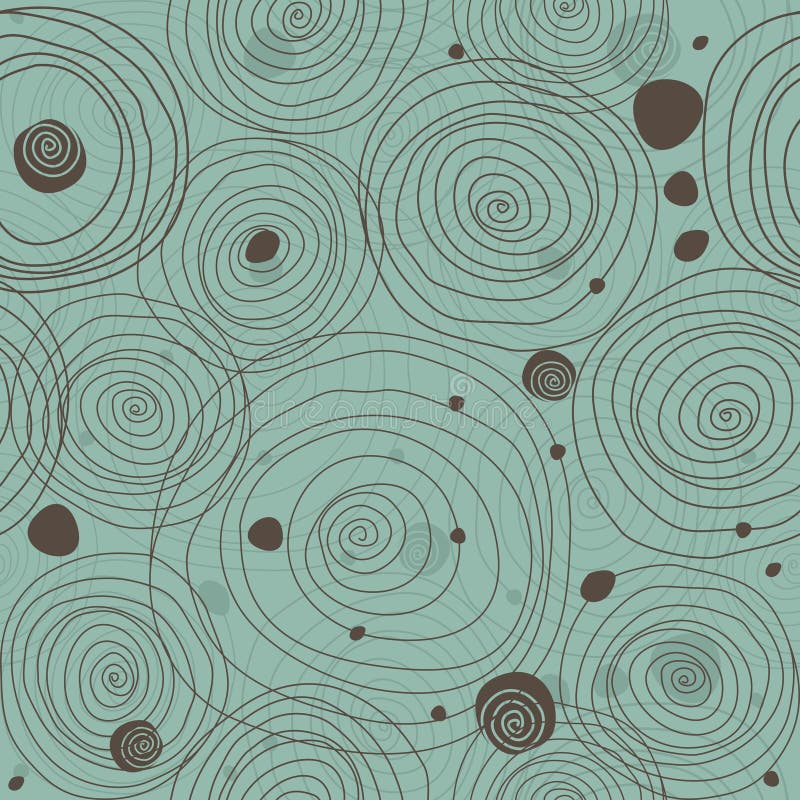 Seamless pattern with abstract doodle. Seamless pattern with abstract doodle