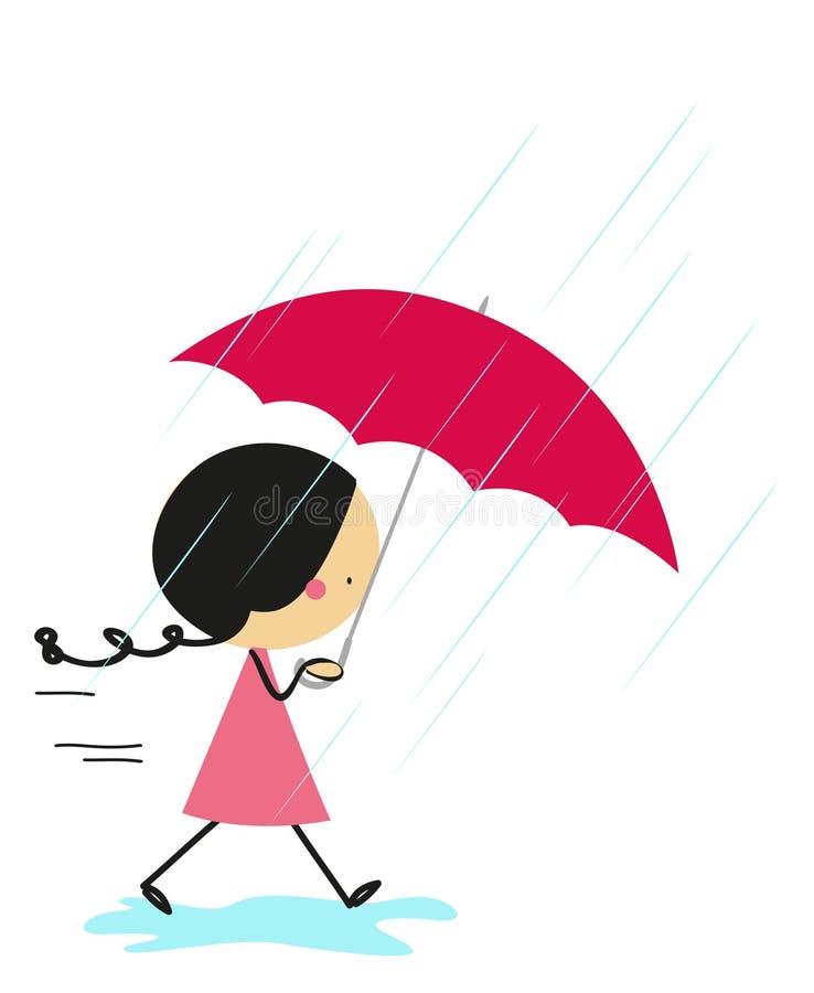 Человек под дождем рисунок. Девочка с зонтом под дождиком рисунок задом. Статус с девочкой которая под зонтом. Carrying an Umbrella. You take an umbrella today