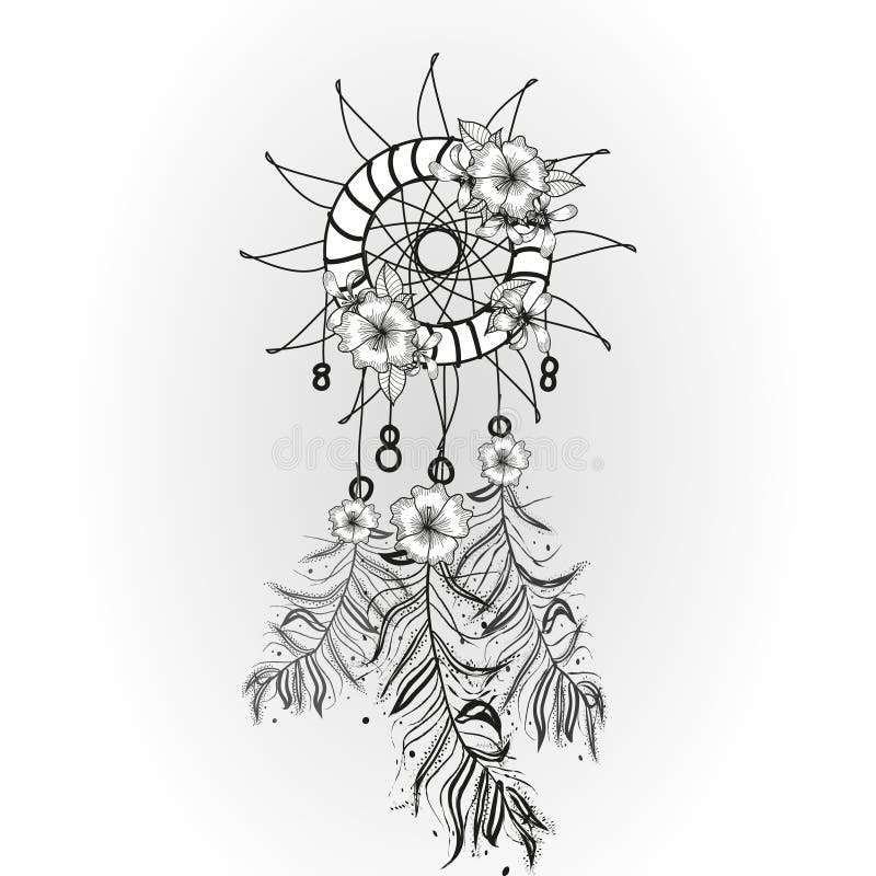 Dreamcatcher White Stock Illustrations – 3,667 Dreamcatcher White Stock ...