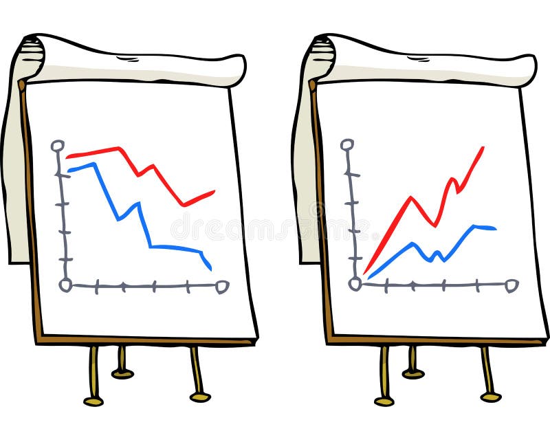 Doodle growth chart stock vector. Illustration of data - 115351768