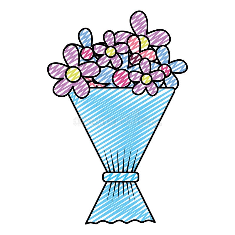 bouquet doodle