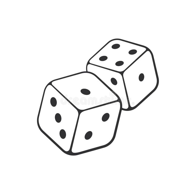 Dice Playing Stock Illustrations – 9,484 Dice Playing Stock