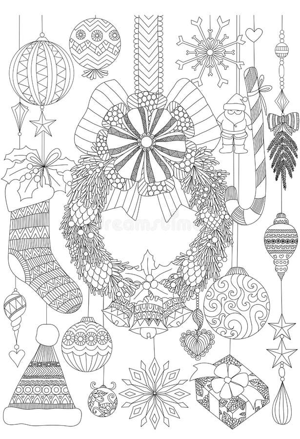 Winter Adult Coloring Book Stock Illustrations – 3,552 Winter